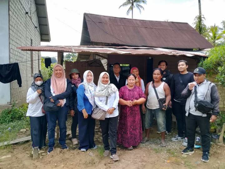 Kegiatan survey lapangan bantuan rumah tidak layak huni
