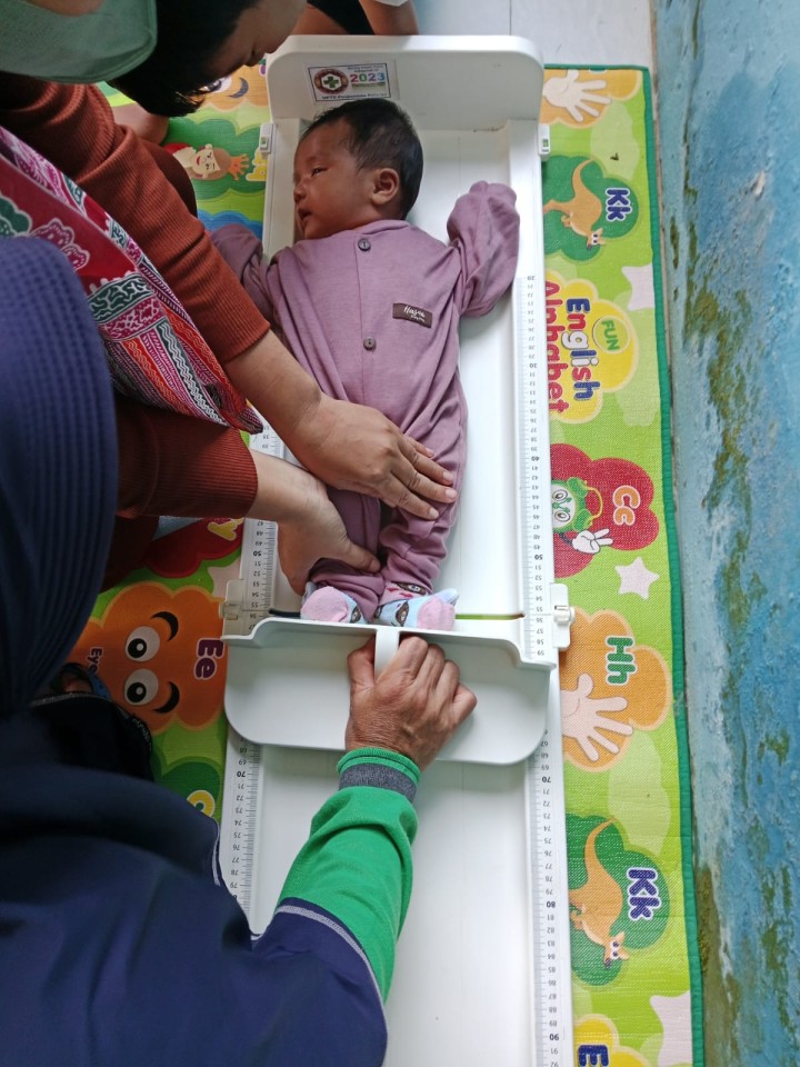 Kegiatan posyandu balita dan lansia
