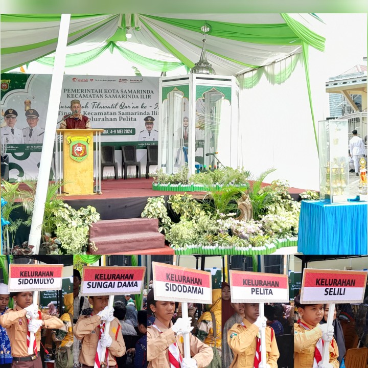 Pembukaan MTQ ke-53 Kecamatan Samarinda Ilir Tahun 2024 di Kelurahan Pelita