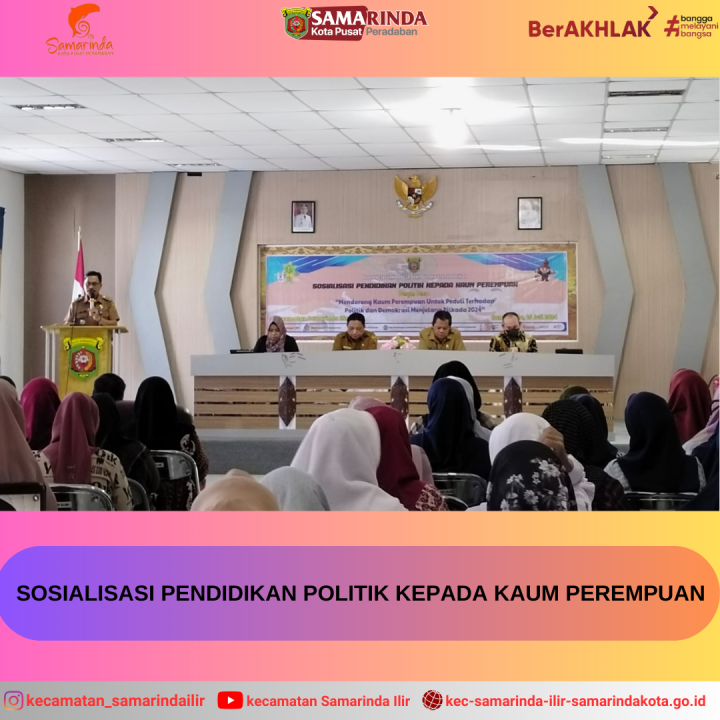 Sosialisasi Pendidikan Politik Kepada Kaum Perempuan