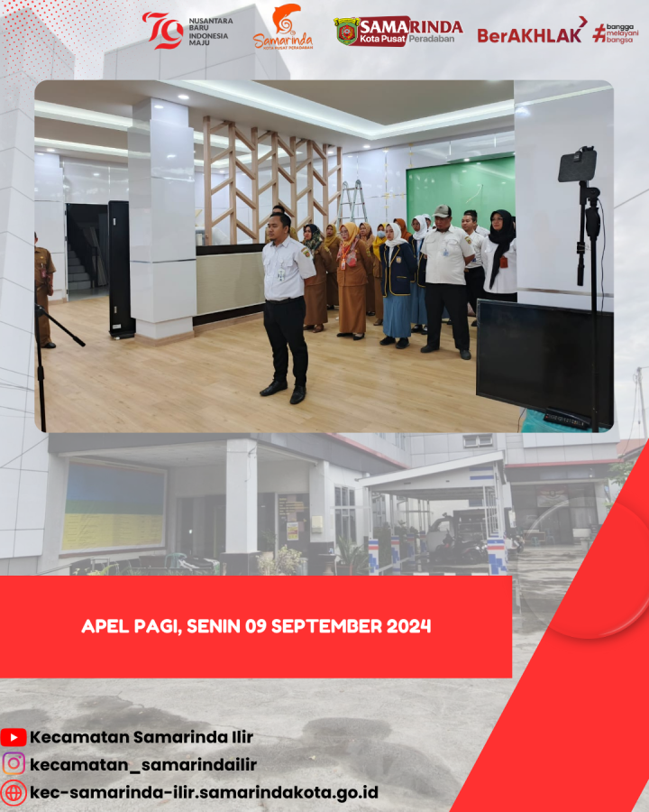 Apel Pagi, Senin 09 September 2024