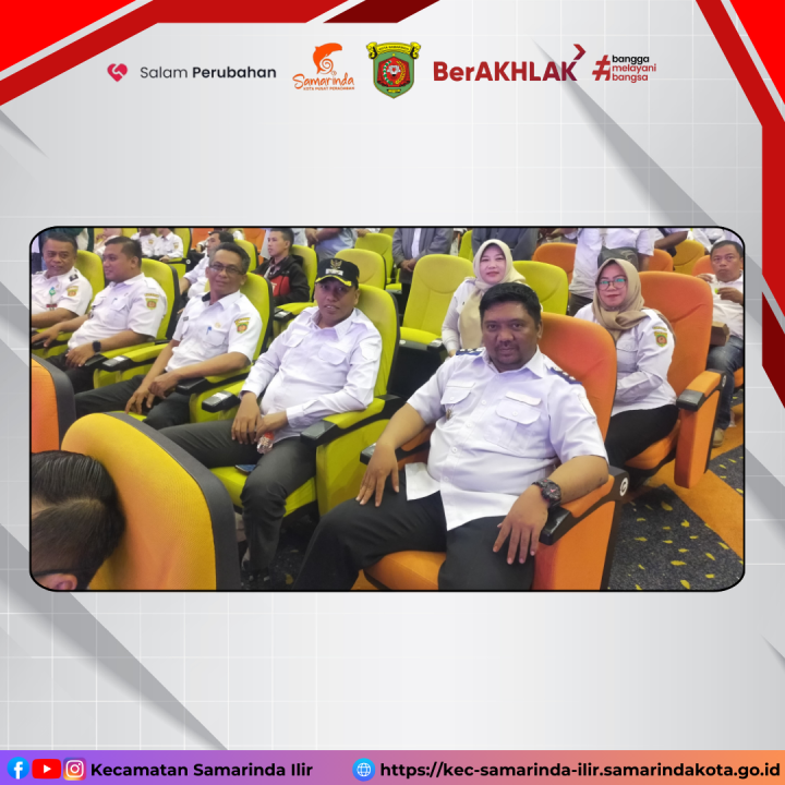 Pengukuhan PAM TPS Pilkada 2024 Se-Kota Samarinda.