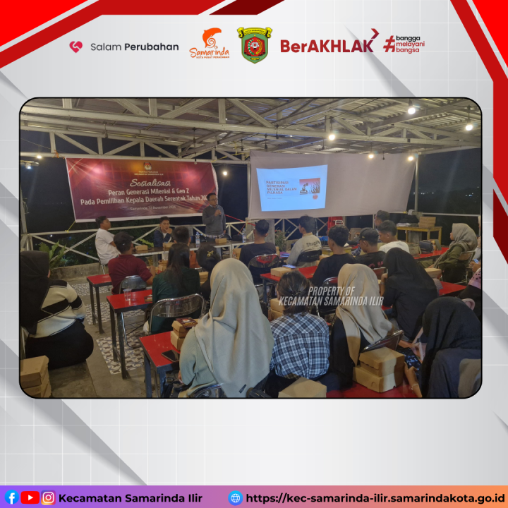 Sosialisasi "Peran Generasi Milenial & Gen Z Dalam Pemilihan Kepala Daerah Serentak Tahun 2024"
