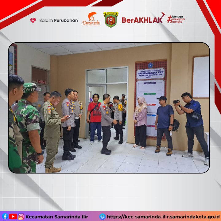 Kunjungan & Monitoring Kapolresta Samarinda Terhadap Penyimpanan Kotak Suara & Logistik Pemilihan Kepala Daerah Serentak 2024