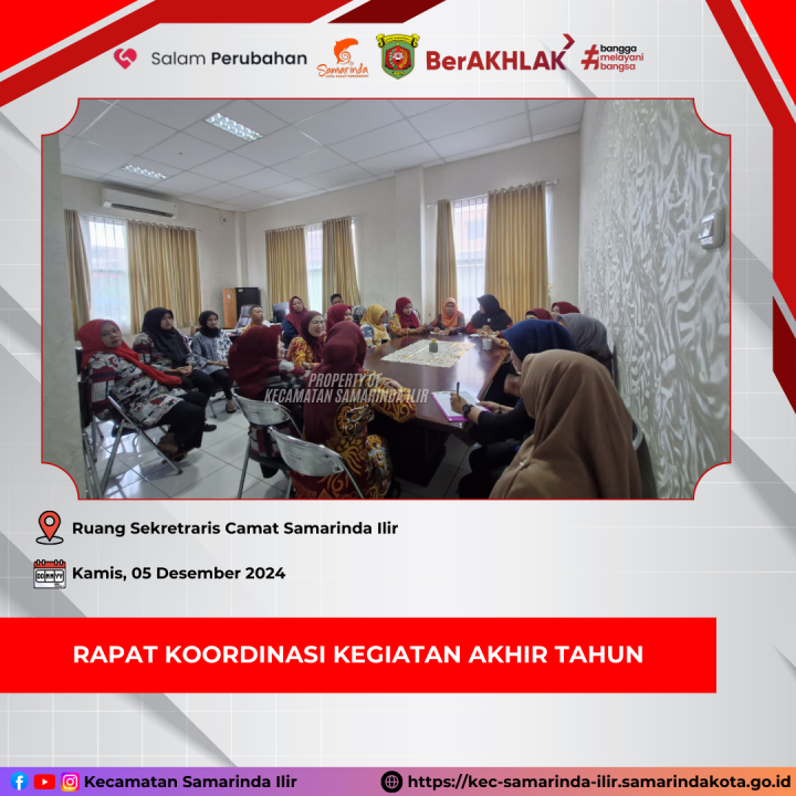 Rapat Koordinasi Kegiatan Akhir Tahun
