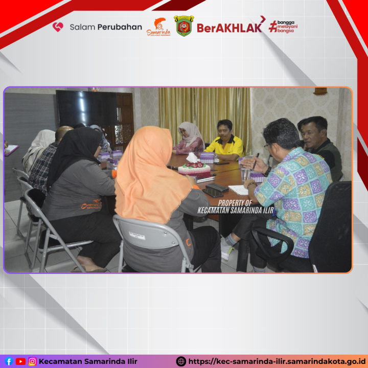 Rapat Koordinasi Persiapan Penyerahan Simbolis Probebaya oleh Walikota Samarinda