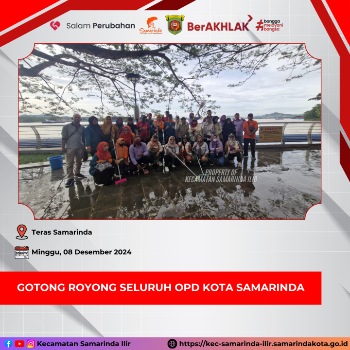 Gotong Royong Seluruh OPD Kota Samarinda