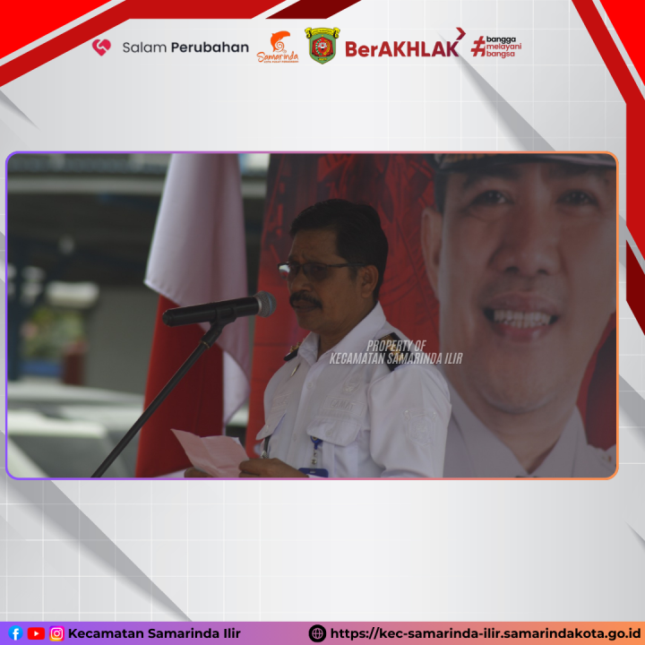 Penyerahan Simbolis Probebaya oleh Walikota Samarinda di Kecamatan Samarinda Ilir