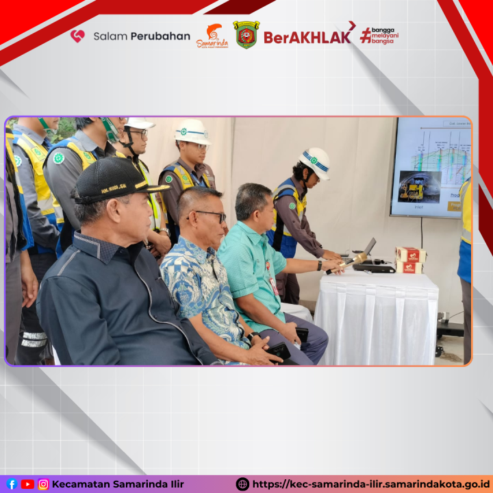 Walikota Samarinda Tinjau Progres Terowongan Gunung Manggah