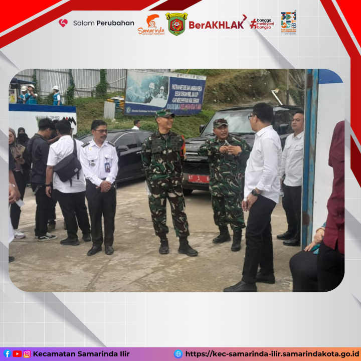 Kunjungan Wakil Presiden Republik Indonesia di Terowongan Gunung Manggah