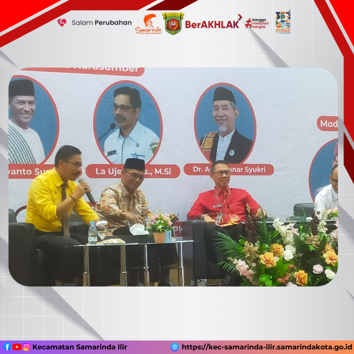 Camat Samarinda Ilir jadi pembicara pada Seminar Nasional: "Mengurai Paradoks Korupsi"