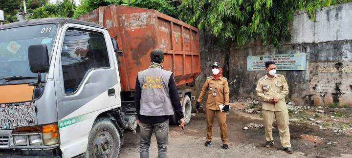 Tempat Pembuangan Sampah (TPS) yang dipindahkan di wilayah Kecamatan Samarinda Kota