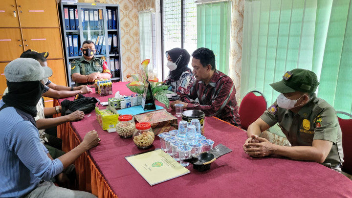 Mediasi PKL Depan SMKN 4 Dengan Kepala Sekolah