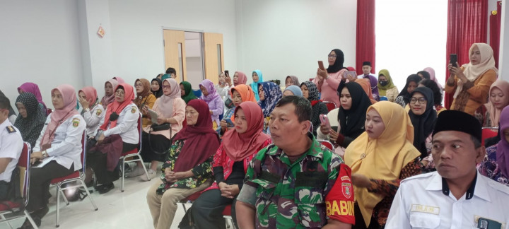 Kegiatan Rembuk Stunting Tingkat Kecamatan Samarinda Kota di Aula Pertemuan Kecamatan Samkot Tanggal 10 Mei 2023