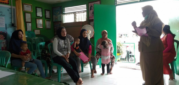 Dokumentasi Kegiatan Kelas Ibu Balita di   Posyandu Menur 43 Kelurahan  Bugis