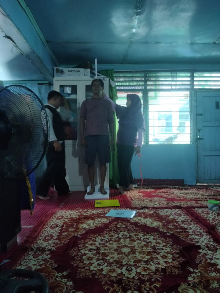 Kegiatan Posyandu Lansia Al Muslimah Kelurahan Pasar Pagi Tanggal 25 Mei 2023