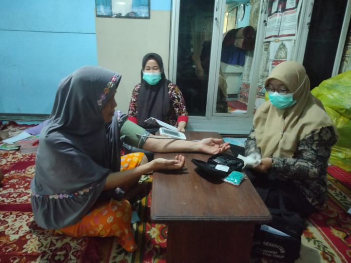 Kegiatan Posyandu Lansia Al Muslimah Kelurahan Pasar Pagi Tanggal 25 Mei 2023