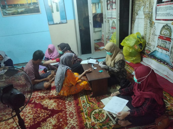 Kegiatan Posyandu Lansia Al Muslimah Kelurahan Pasar Pagi Tanggal 25 Mei 2023