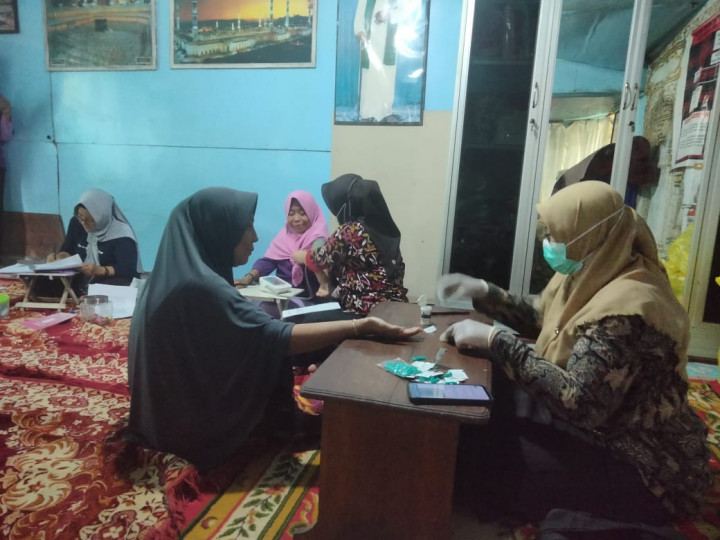 Kegiatan Posyandu Lansia Al Muslimah Kelurahan Pasar Pagi Tanggal 25 Mei 2023