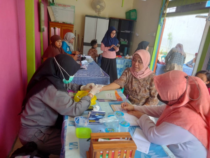 Kegiatan Posyandu Lansia Cempaka Jl. Basuki Rahmat GG. Supoyono Kelurahan Bugis  Tanggal 7 Juni 2023