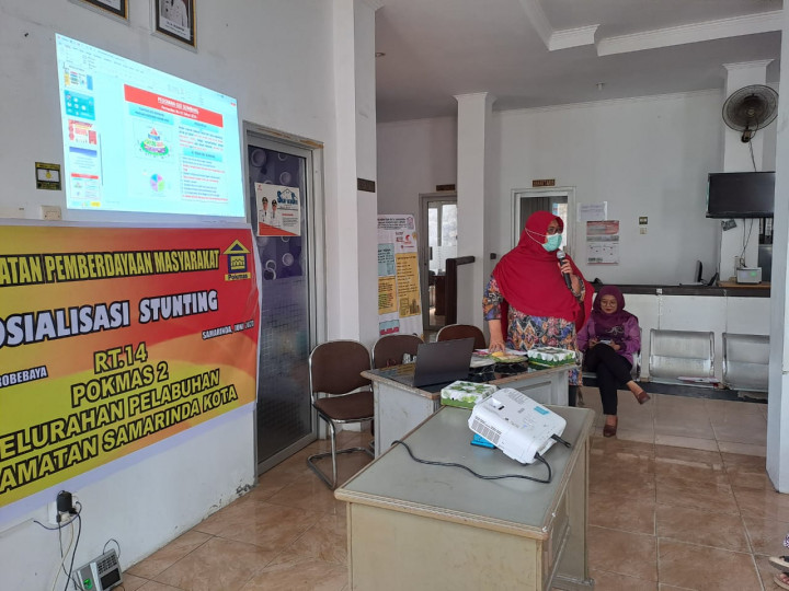 Kegiatan Probebaya tentang Sosialisasi Stunting Di Jalan Imam Bonjol GG Dharma RT 14 Pokmas 2  Kelurahan Pelabuhan Tannggal 17 Juni 2023