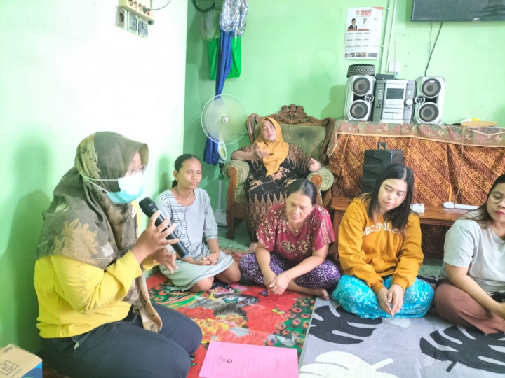 Kegiatan Probebaya tentang Sosialisasi Stunting Di Jalan Imam Bonjol RT 10 Pokmas 2 Kelurahan Pelabuhan Tanggal 17 Juni 2023