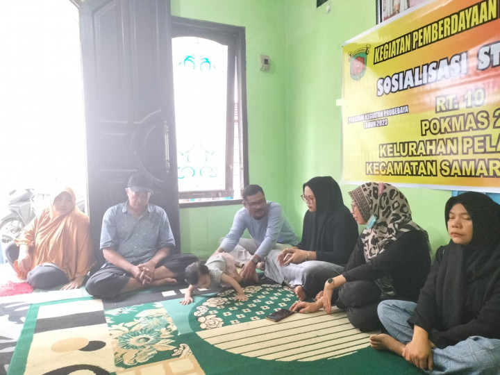 Kegiatan Probebaya tentang Sosialisasi Stunting Di Jalan Imam Bonjol RT 10 Pokmas 2 Kelurahan Pelabuhan Tanggal 17 Juni 2023