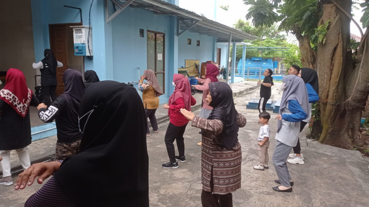 Kegiatan Senam Bersama Prolanis Dan Staff Puskesmas  , Tanggal 16 juni 2023