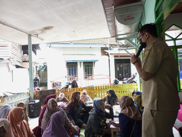 Posyandu Lansia Tanjung Batu di Kelurahan Sungai Pinang Luar Tanggal 13 juni 2023