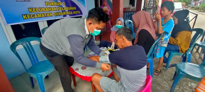 Kegiatan Probebaya tentang Sosialisasi Screening Kesehatan Di  jl p Hidayatullah gg Al Huda Rt 09 Pokmas 2 Kelurahan Pelabuhan 12 Juni 2023