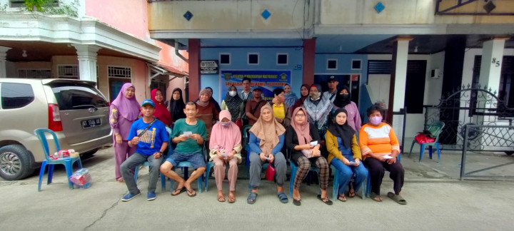 Kegiatan Probebaya tentang Sosialisasi Screening Kesehatan Di  jl p Hidayatullah gg Al Huda Rt 09 Pokmas 2 Kelurahan Pelabuhan 12 Juni 2023