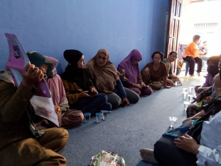 Kegiatan Probebaya tentang Sosialisasi Stunting Di Jam 13 di jl P. Hidayatullah gg Al Huda Rt 09  Pokmas 2 Kelurahan Sungai Pinang Luar Tanggal 12 Juni 2023