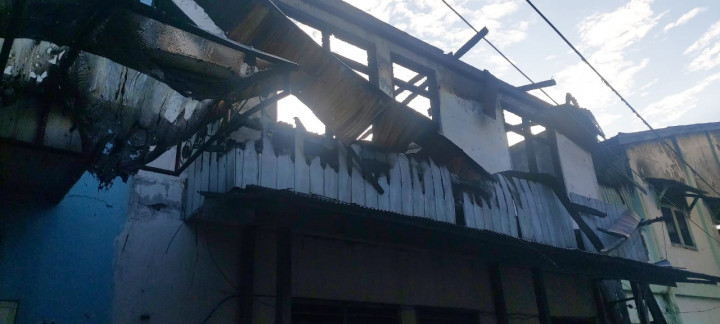 Peninjauan Lokasi Kebakaran di Jl. Dr Soetomo