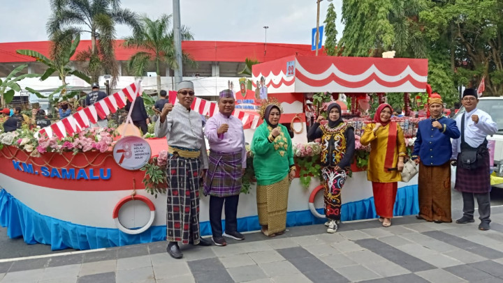 HUT RI ke-78 Tahun 2023 Pawai Pembangunan