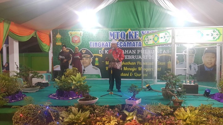 Pembukaan dan Penutupan MTQ ke 42 Tingkat Kecamatan Sambutan tahun 2020 (tanggal 1 - 7 Februari 2020)