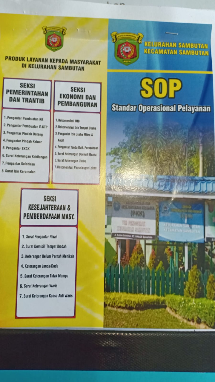 Agenda Kelurahan Sambutan