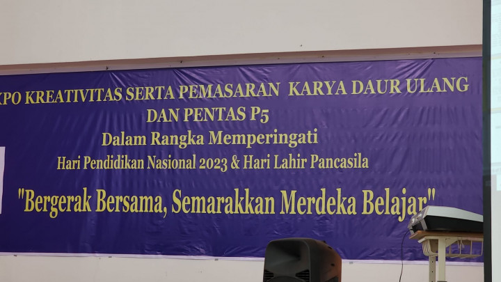 Expo Kreatifitas Serta Pemasaran Karya Daur Ulang dan Pentas Seni P5 (5 Juni 2023)