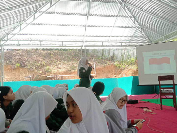 Sosialisasi Pemilu 2024 di SMA Negeri 11 Samarinda