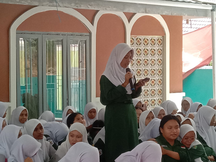 Sosialisasi Pemilu 2024 di SMA Negeri 11 Samarinda