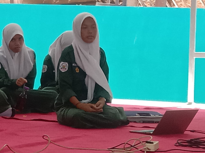 Sosialisasi Pemilu 2024 di SMA Negeri 11 Samarinda