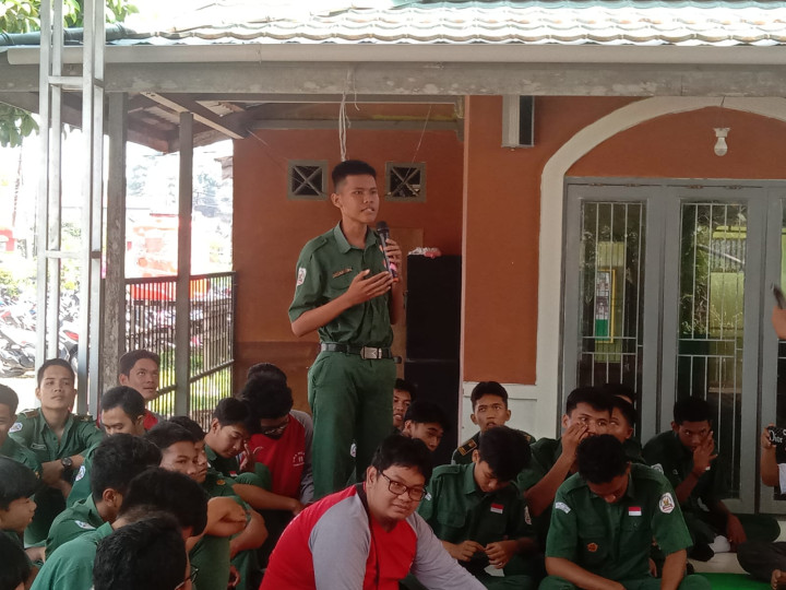 Sosialisasi Pemilu 2024 di SMA Negeri 11 Samarinda