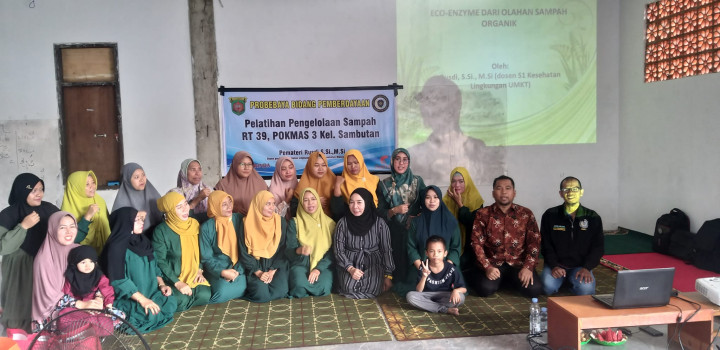 Probebaya Bidang Pemberdayaan Pelatihan Pengelolaan Sampah RT 39 POKMAS 3 Kel. Sambutan