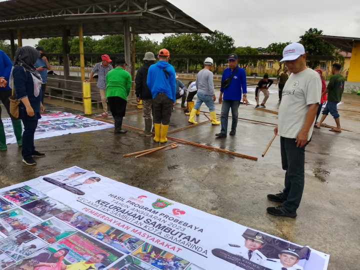 Gotong Royong Persiapan Walikota Menyapa