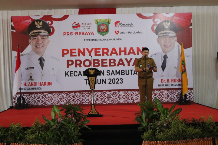 Walikota Menyapa Penyerahan Probebaya Kecamatan Sambutan thn 2023