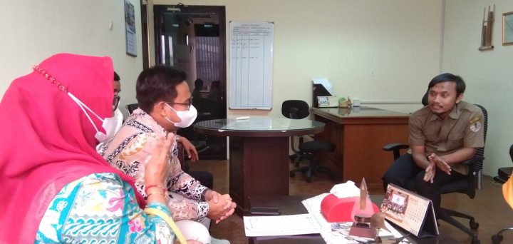Ketua Proklim Kel Sambutan kunjungan ke KEMENTRIAN LINGKUNGAN HIDUP DAN KEHUTANAN REPUBLIK INDONESIA DI JAKARTA