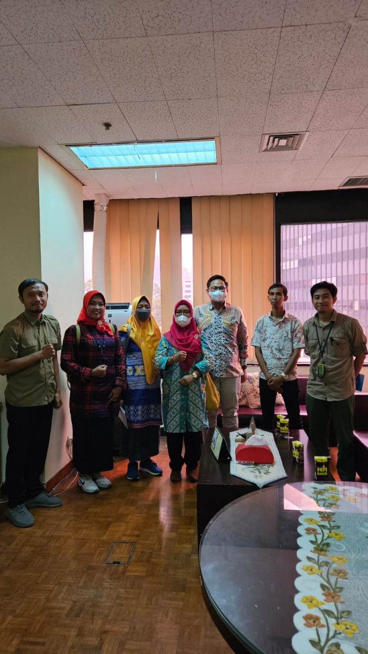 Ketua Proklim Kel Sambutan kunjungan ke KEMENTRIAN LINGKUNGAN HIDUP DAN KEHUTANAN REPUBLIK INDONESIA DI JAKARTA