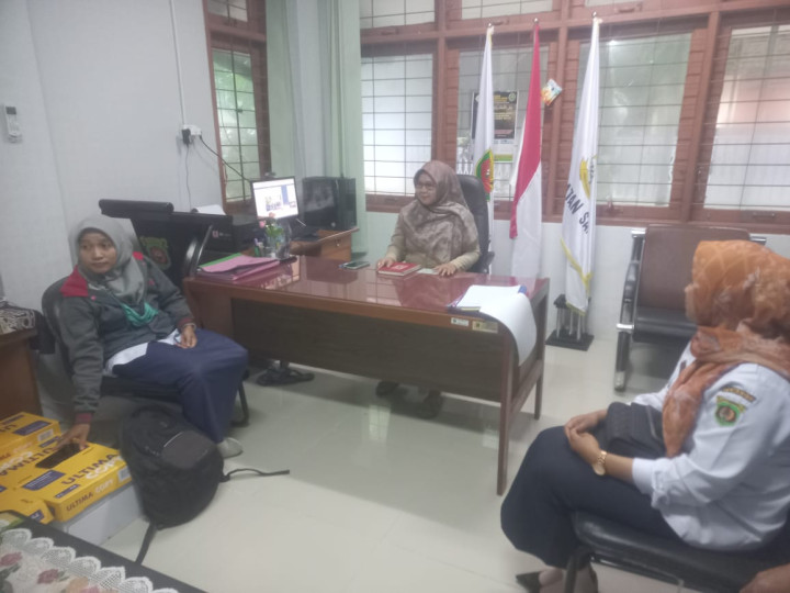 Monitoring, Evaluasi Kinerja Bendahara Kelurahan se-Kecamatan Sambutan, Pengumpulan Laporan Barjas Probebaya (Selasa, 9 Januari 2024)