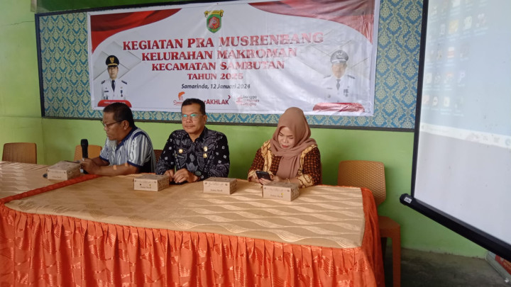 Musrenbang Kelurahan Makroman (Jum'at, 12 Januari 2024)