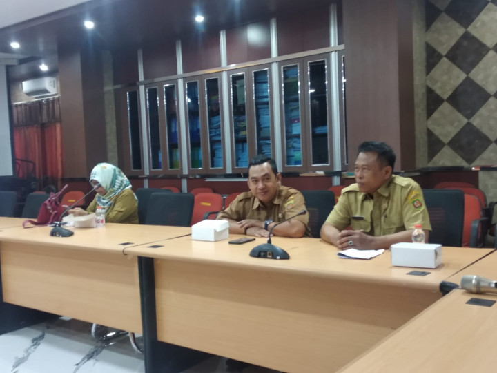 Rapat Koordinasi Pelaksanaan Rembuk Stunting Kecamatan Sambutan (Selasa, 16 Januari 2024)