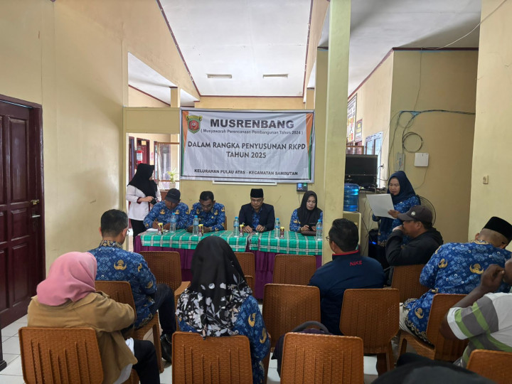 Musrenbang Kelurahan Pulau Atas (Rabu, 17 Januari 2024)